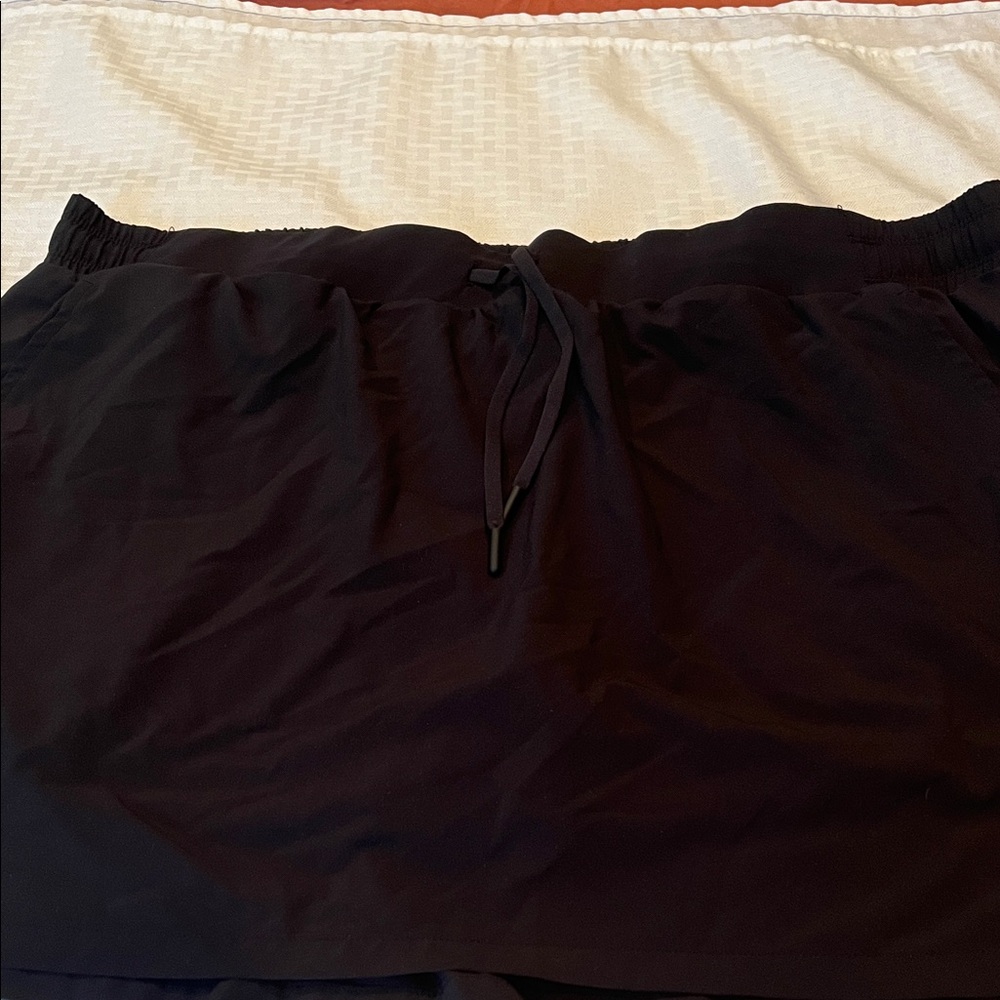 All in Motion Charcoal Skirt with Drawstring